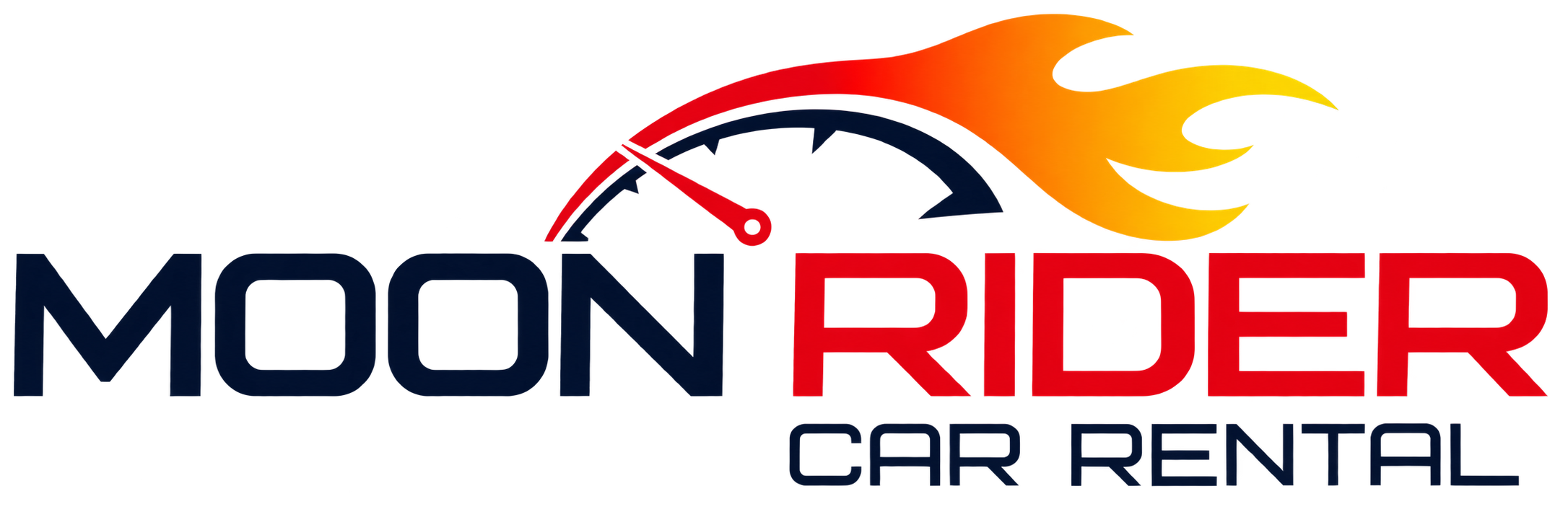 Moon Rider Car Rental Logo